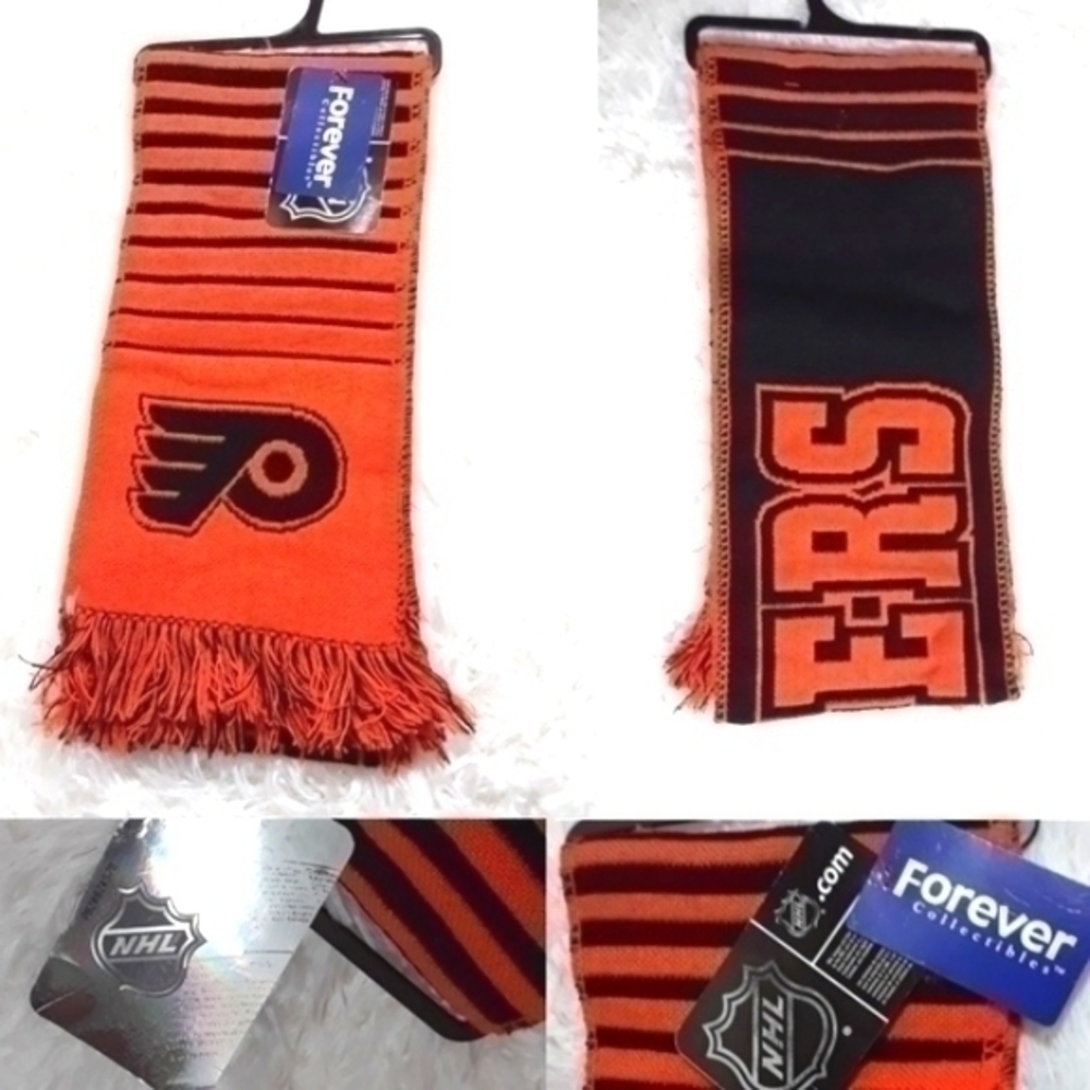 ☄NHL Forever Collectibles Official FLYERS Scarf